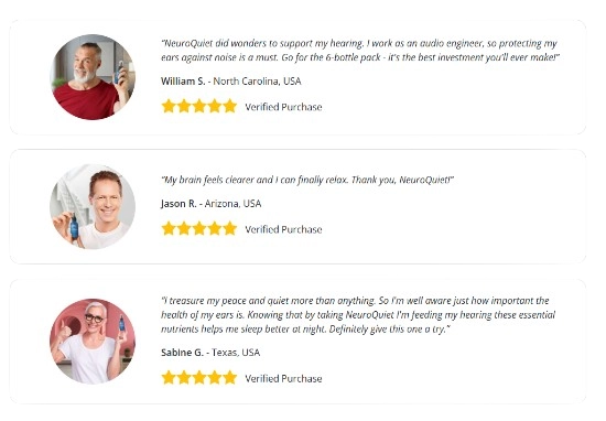 NeuroQuiet Customer Reviews